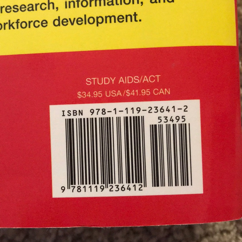 ACT Prep Book - Picture 2 of 2